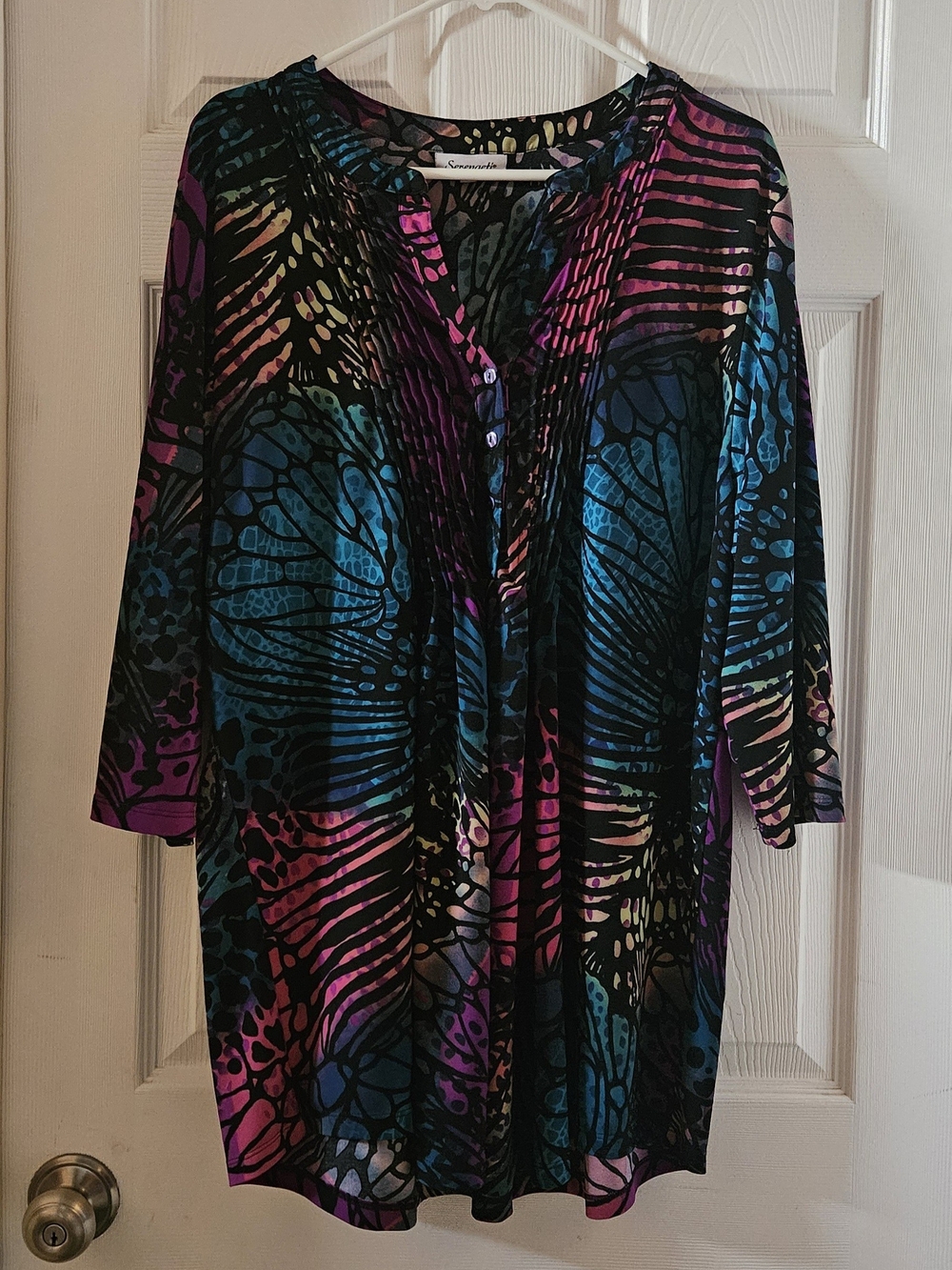 Serengeti 3/4 Sleeve Top